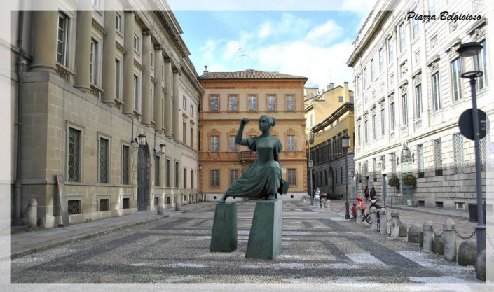 Monumento dedicato a Cristina Trivulzio di Belgiojoso (Milano)